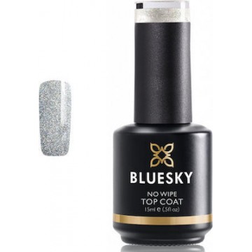 BlueSky  Glitter Top Coat No Wipe 15ml