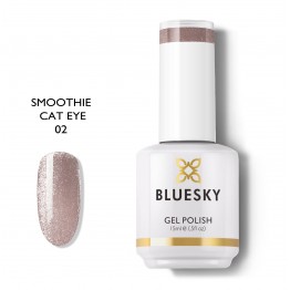 Ημιμόνιμο βερνίκι BLUESKY GEL POLISH 15ML SMOOTHIE CAT EYE 02
