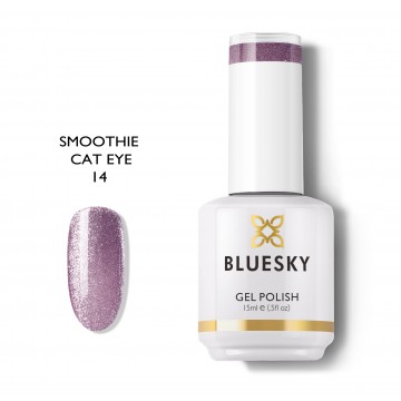 Ημιμόνιμο βερνίκι BLUESKY GEL POLISH 15ML SMOOTHIE CAT EYE 14