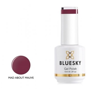 Ημιμόνιμο βερνίκι BLUESKY GEL POLISH 15ML MAD ABOUT MAUVE