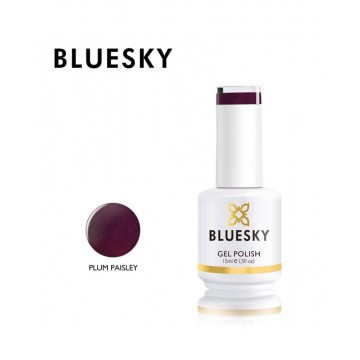 Ημιμόνιμο βερνίκι BLUESKY GEL POLISH 15ML PLUM PAISLEY