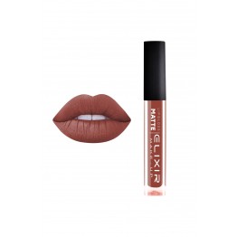 Liquid Lip Matte – #404 (Light Mahogany)