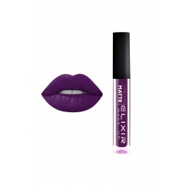 Liquid Lip Matte – #411 (Very Dark Purple)