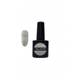 Ημιμόνιμο βερνίκι ELIXIR SEMIGEL 861 (Glitter Silver) 8ml