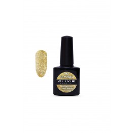 Ημιμόνιμο βερνίκι ELIXIR SEMIGEL 862 (Glitter Gold) 8ml